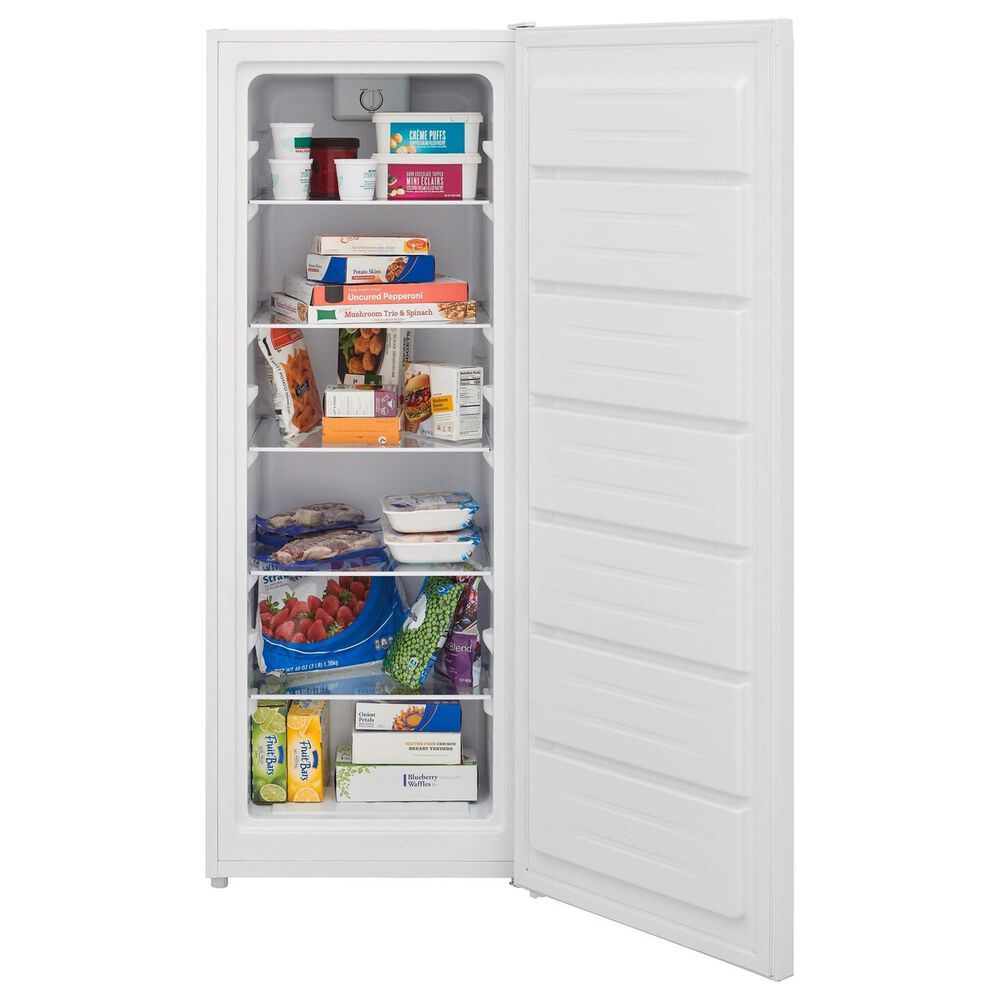 Frigidaire 7 Cu. Ft. Garage Ready Upright Freezer in White, , large