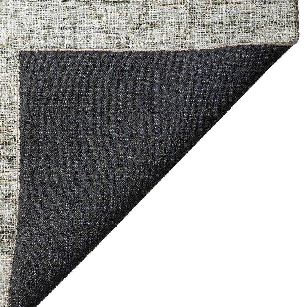 Dalyn Rug Company Portico PO1 Pewter 3&#39; x 5&#39; Area Rug, , large