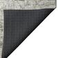 Dalyn Rug Company Portico PO1 Pewter 3" x 5" Area Rug, , large