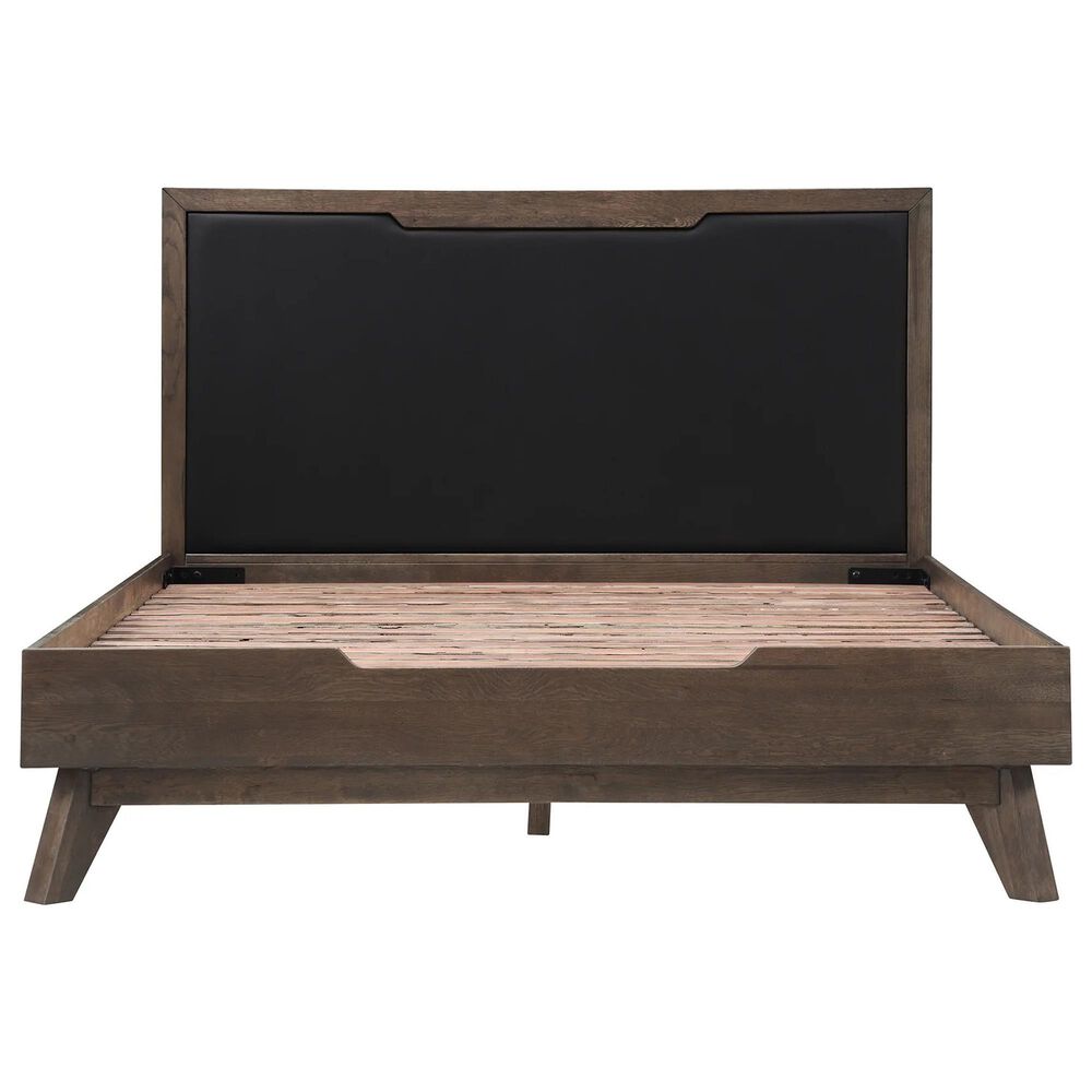 Blue River Astoria 4-Piece Queen Bed Set in Dark Brown, , large