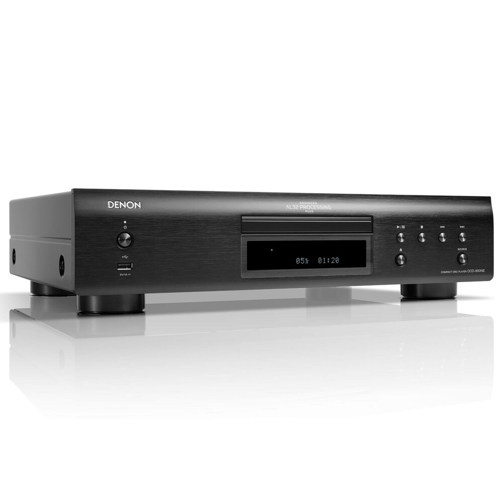 Denon CD Player with Advanced AL32 Processing Plus and USB in Black, , large