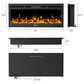 Timberlake Hastings Home 50" Electric Wall Fireplace in Black, , large