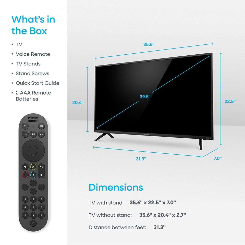 Element 40&quot; 1080P FHD Xumo Smart TV, , large