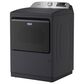 Maytag 5.2 Cu. Ft. Smart Pet Pro Top Load Agitator Washer and 7.4 Cu. Ft. Smart Gas Top Load Dryer Laundry Pair in Midnight Steel, , large