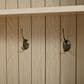 GigaCloud Wooden Hall Tree with Arched Design and Drawers in Natural and Oak, , large