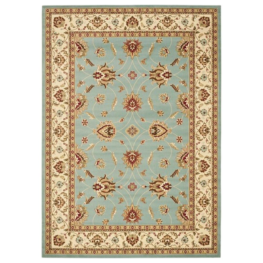 Safavieh Lyndhurst LNH553 6"7" x 9"6" Blue and Ivory Area Rug, , large