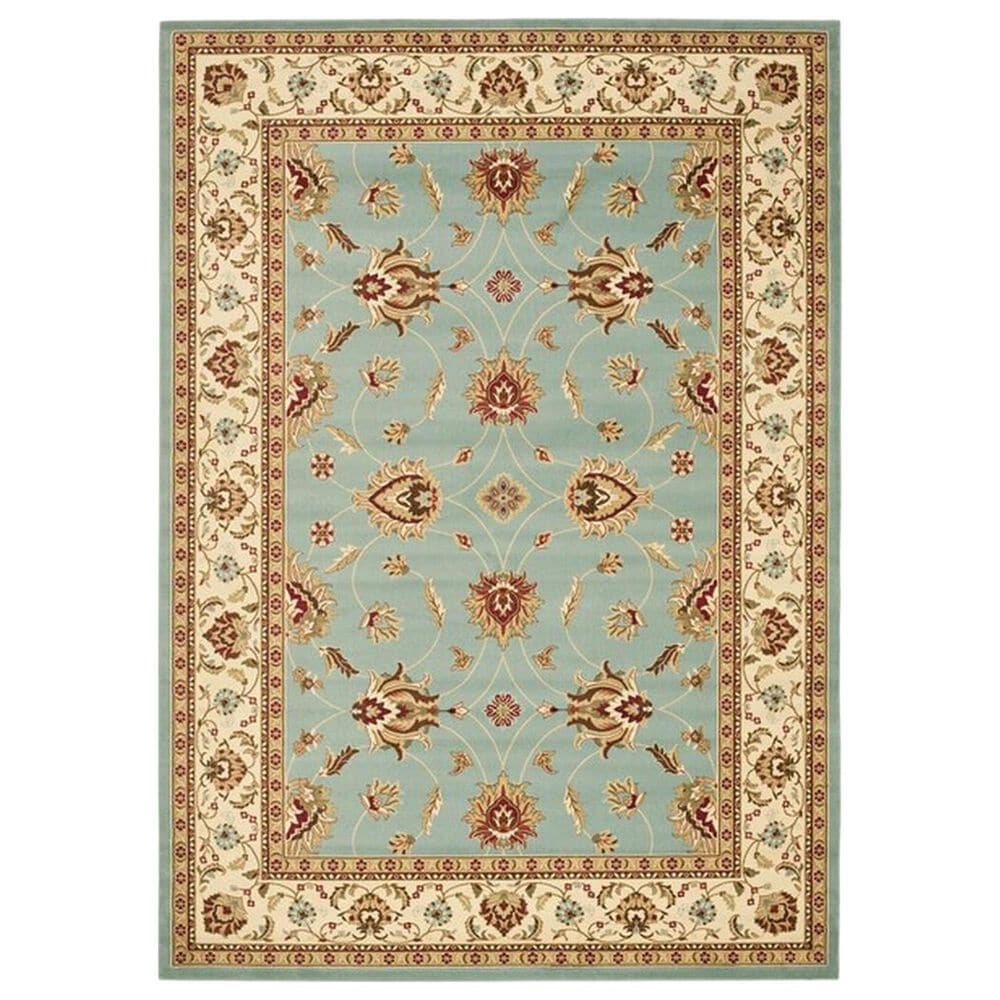 Safavieh Lyndhurst LNH553 6"7" x 9"6" Blue and Ivory Area Rug, , large