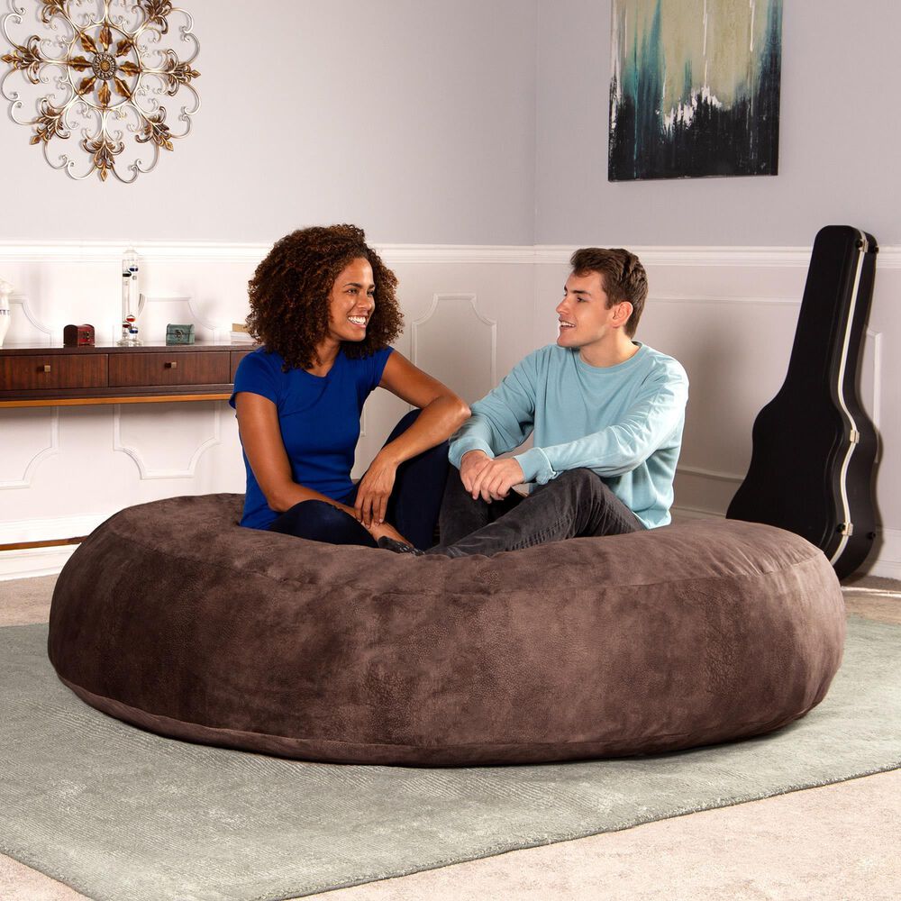 Jaxx Cocoon 6&#39; Bean Bag in Chestnut, , large