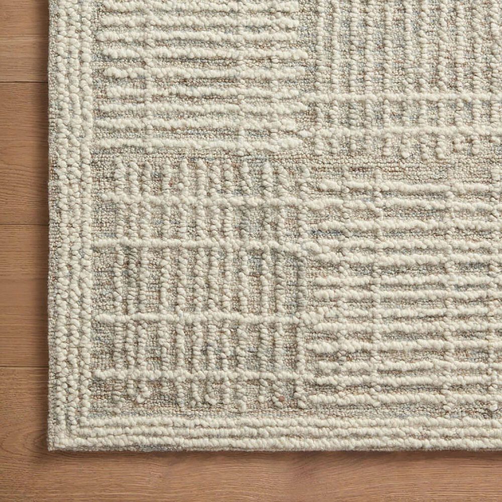 Loloi Tallulah 2&#39; x 5&#39; Mist and Ivory Runner, , large