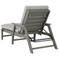 Ashley Visola Chaise Lounge with Cushion in Gray, , large