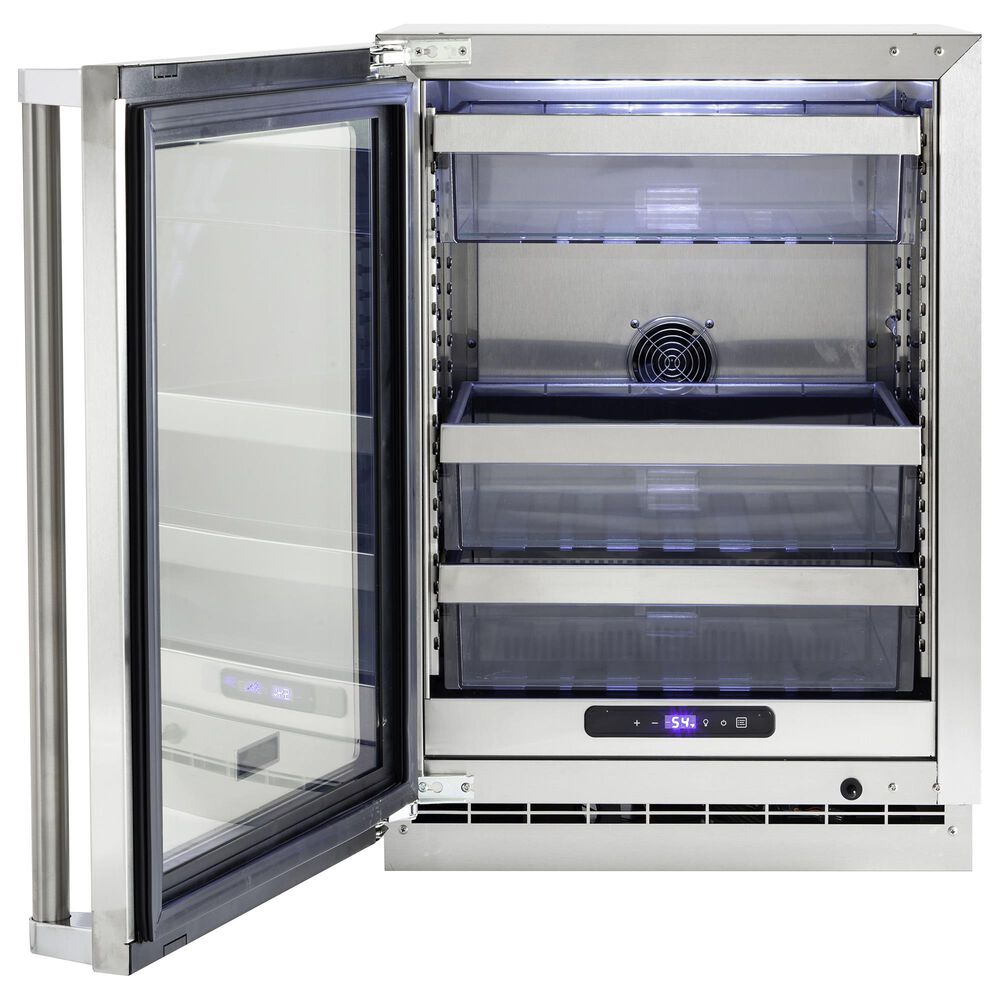 Viking Range 24&quot; Interior Undercounter Refrigerator in Stainless Steel, , large