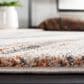 Safavieh Cyrus Shag CYR138A 2"2" x 7"9" Beige and Rust Runner, , large