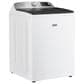 Maytag 5.2 Cu. Ft. Smart Top Load Washer and 7.4 Cu. Ft. Smart Electric Top Load Dryer Laundry Pair in White, , large