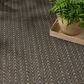Nourison Horizon HOZ02 Charcoal 8" x 10" Indoor/Outdoor Area Rug, , large