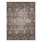 Nourison Karma KRM04 7"10" x 10"6" Mocha Area Rug, , large