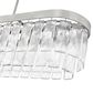 Golden Lighting Ciara 6-Light Linear Pendant in Peruvian Silver, , large