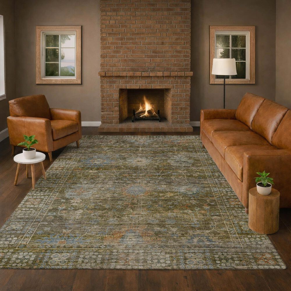Dalyn Rug Company Aristo Olive 9' x 12' Area Rug, , large
