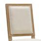 Hearth and Haven Upholstered Side Chair with Square Backrest in Beige (Set of 2), , large