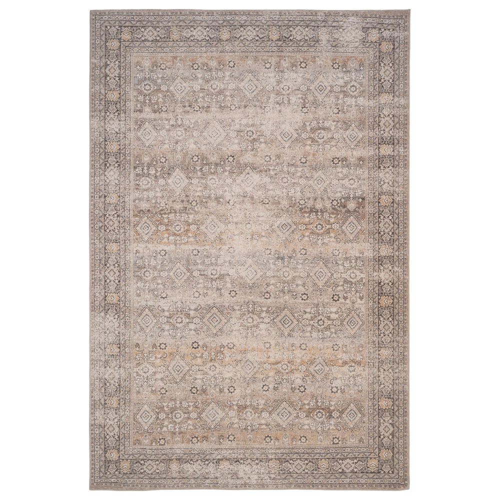 Capel Avery Bahkti 3400RS03110506330 3" 11" x 5" 6" Stormy Gray Area Rug, , large