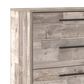 Ashley Neilsville 6-Drawer Dresser in Whitewash and Dark Brown, , large