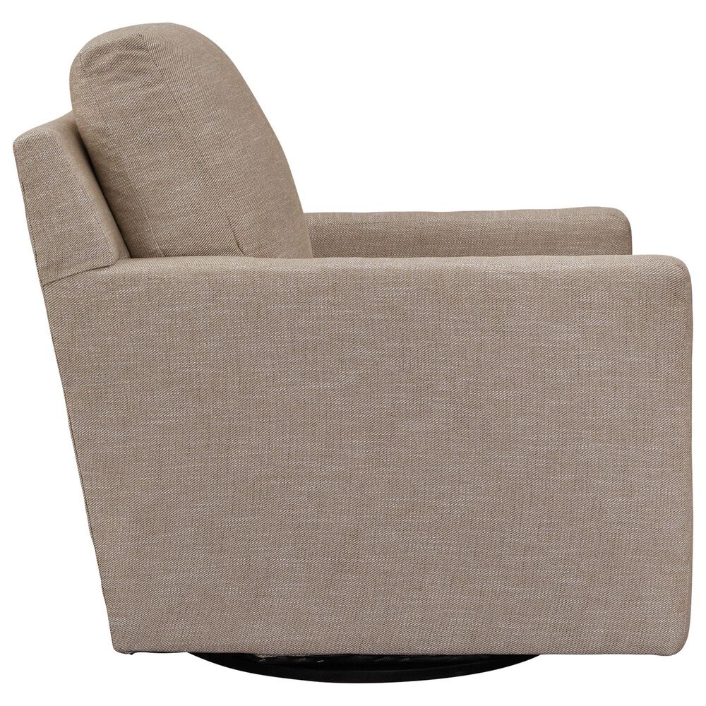 Ashley Freybourne Swivel Accent Chair in Twill, , large