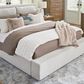 Ashley Cabalynn King Upholstered Bed in Light Brown, , large