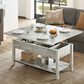HOMLUX Lift Top Coffee Table in Light Grey, , large