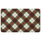 Mohawk Dri-Pro Tis The Season Plaid 1"6" x 2"6" Multicolor Door Mat, , large