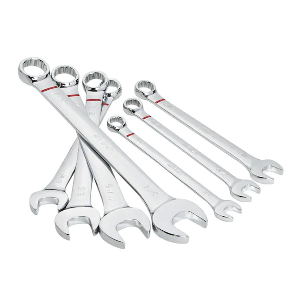 Kobalt 7-Piece 12-Point Standard SAE Combination Wrench Set, , large