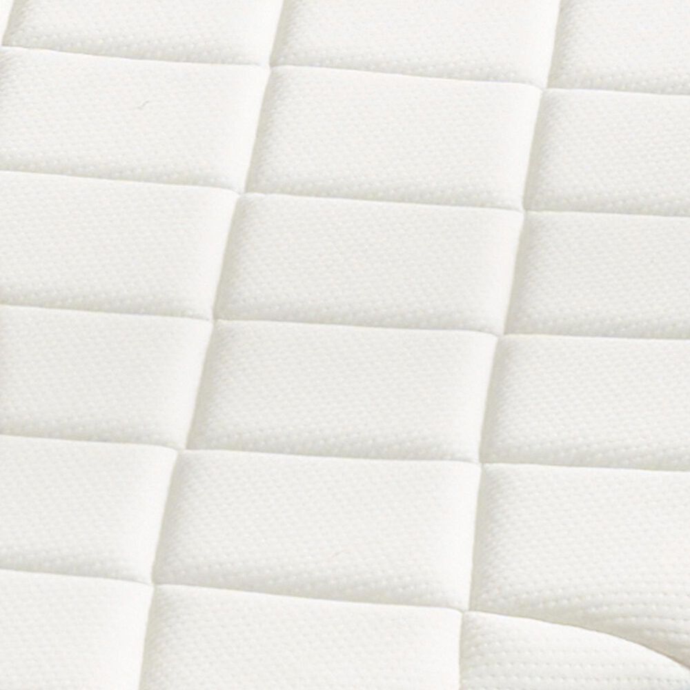 HOMLUX Plush Queen Mattress with Blue Headboard, , large