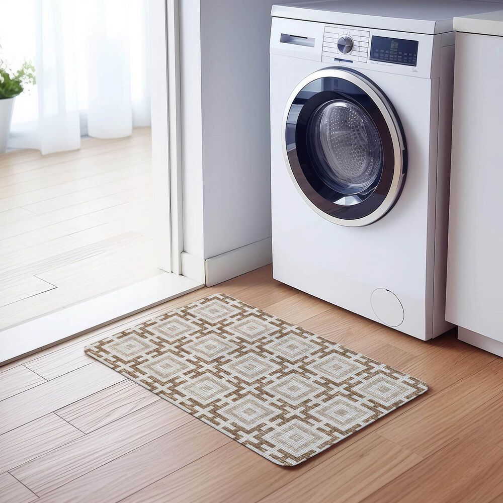 Dalyn Rug Company Marlo 1&#39;8&quot; x 2&#39;6&quot; Taupe Indoor/Outdoor Area Rug, , large
