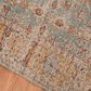 Amer Rugs Eternal 2"2" x 3" Teal and Gold Area Rug, , large