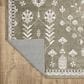 ROW by Oriental Weavers Addison Brown and Ivory 9"10" x 12" Area Rug, , large