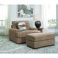 Ashley Jayne Park Ottoman in Pecan, , large