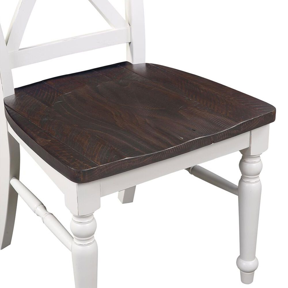 Emerald Home Mountain Retreat &amp;-Piece Dining Set in Dark Mocha, , large