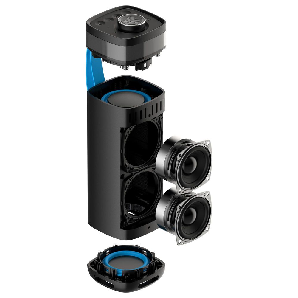 JLab JBuds Party Portable Bluetooth Speaker in Black, , large