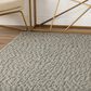 Dalyn Rug Company Gorbea 9" x 13" Silver Area Rug, , large