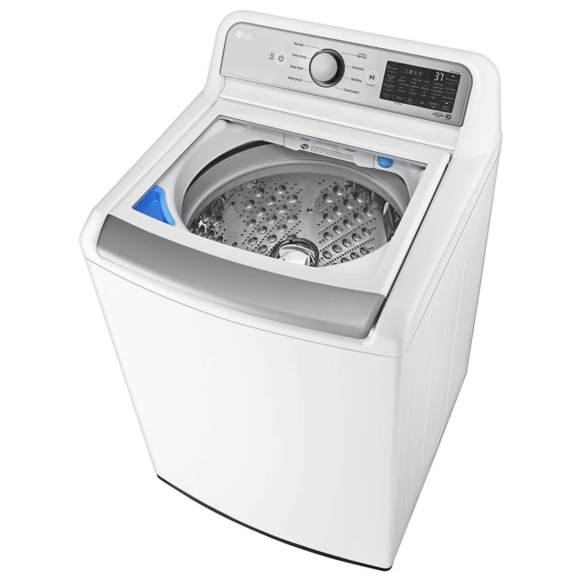 LG 5.3 Cu. Ft. Top Load Washer with 4 Way Agitator and TurboWash3D