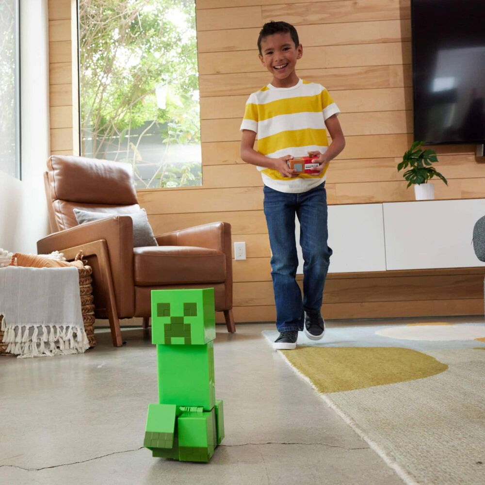 Mattel Minecraft Exploding Remote Control Creeper Figure, , large