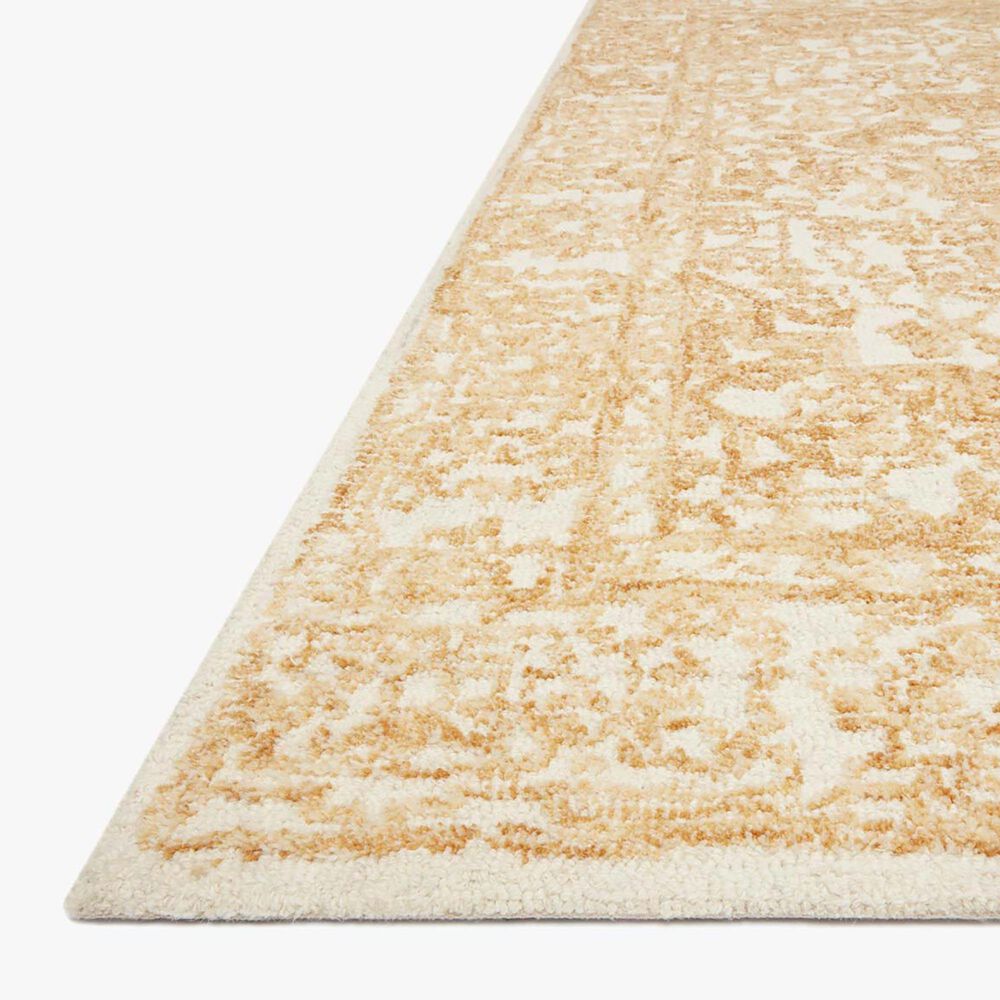 Magnolia Home Annie ANN-03 5&#39; x 7&#39;6&quot; White and Gold Area Rug, , large