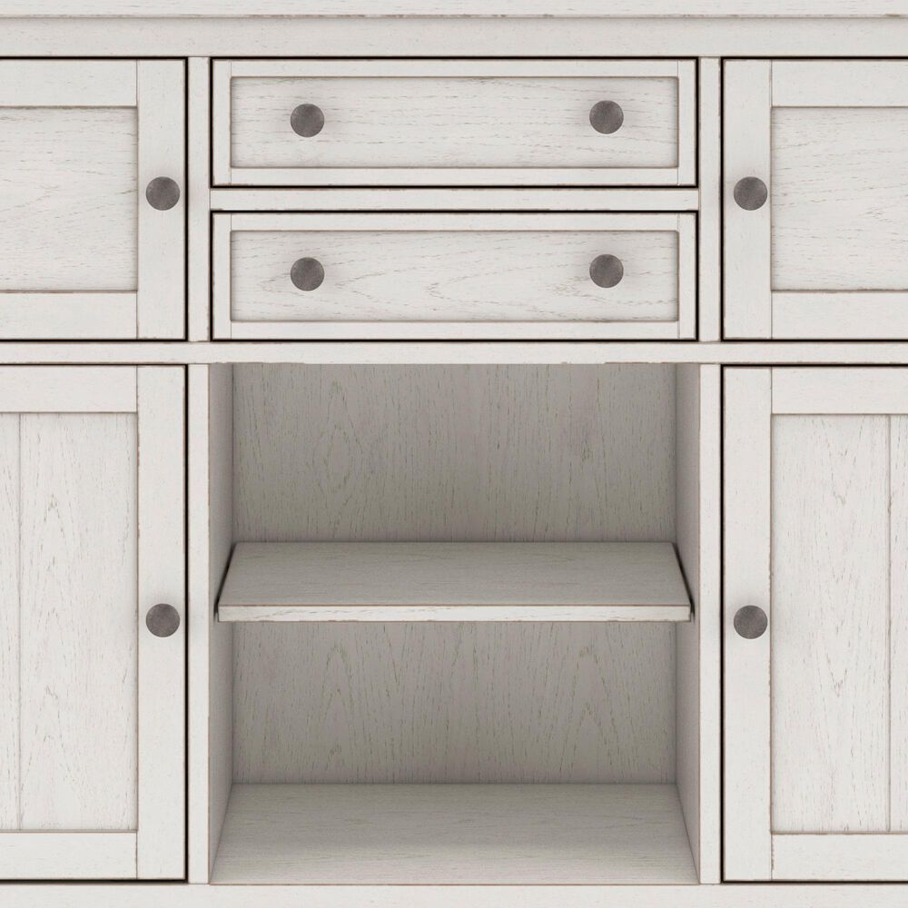 Ashley Robbinsdale 2-Drawer Server in Antique White, , large