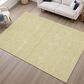 Dalyn Rug Company Soft Essentials Solid Wheat 3" x 5" Area Rug, , large