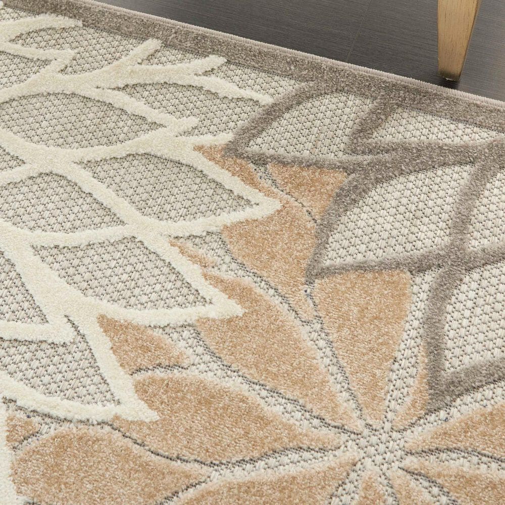 Nourison Aloha ALH05 3&#39;6&quot; x 5&#39;6&quot; Natural Indoor/Outdoor Area Rug, , large