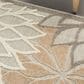 Nourison Aloha ALH05 3"6" x 5"6" Natural Indoor/Outdoor Area Rug, , large