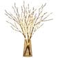 HOMLUX 32" Willow Branch with 150 LED Lights in Brown, , large