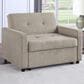 Steve Silver Convertible Sleeper Chair in Tan, , large