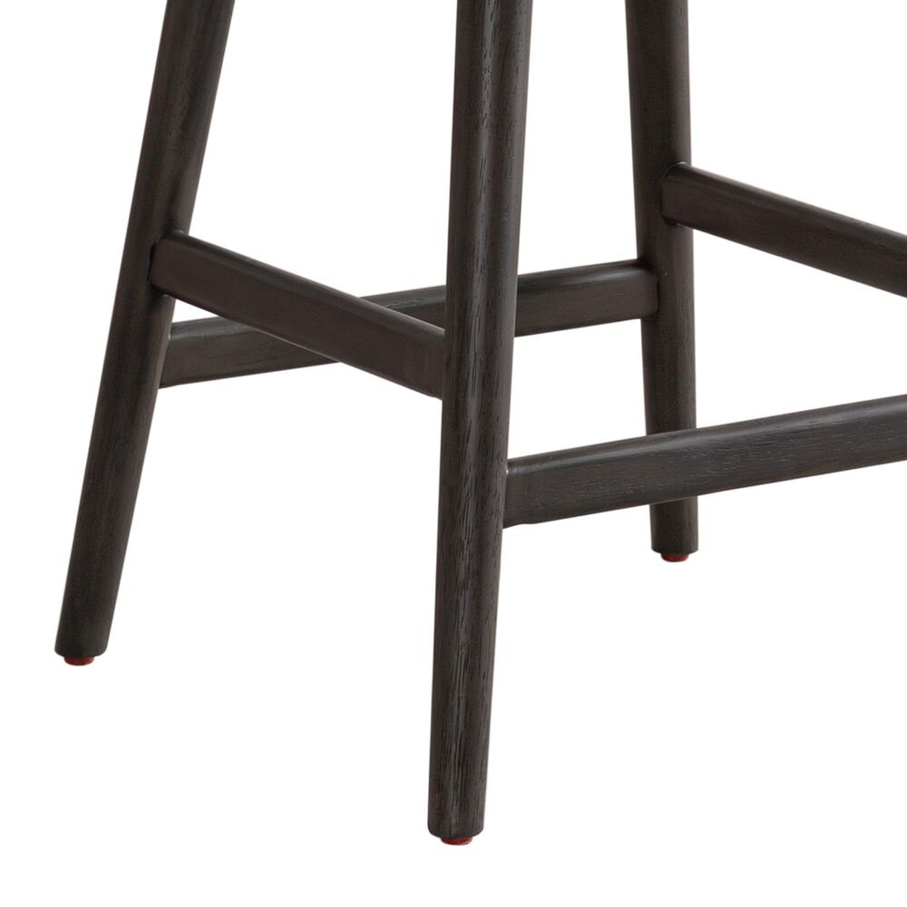 Armen Living Elias Swivel Counter Stool in Gray Oak, , large
