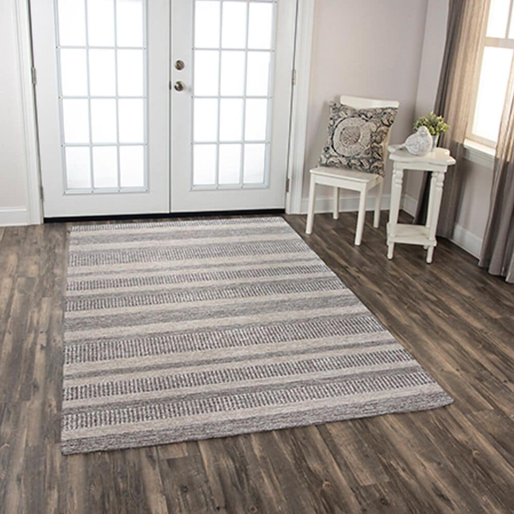 RIZZY Taylor 7&#39;9&quot; x 9&#39;9&quot; Brown and Natural Area Rug, , large