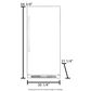 Whirlpool 31" Wide 18 Cu. Ft. SIdeKicks All-Refrigerator with LED Lighting in Monochromatic Stainless Steel, , large