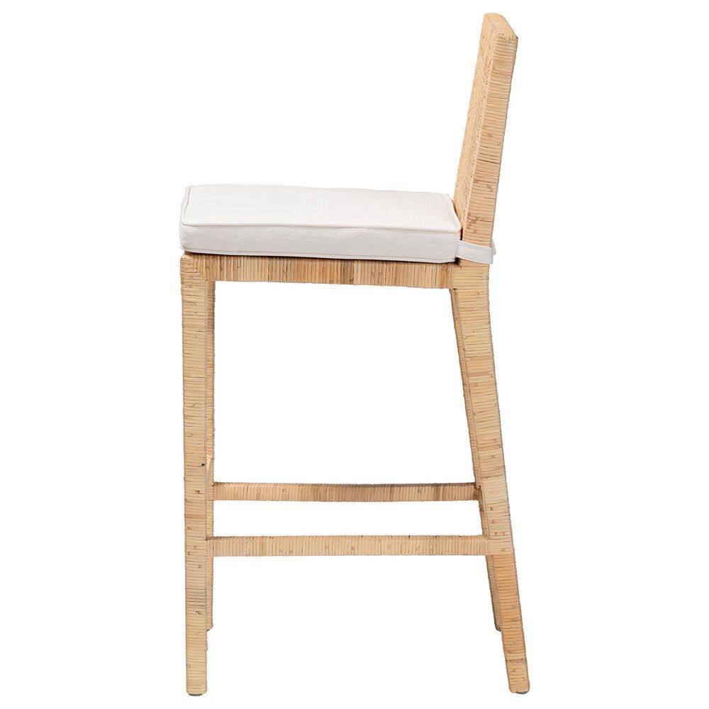 Baxton Studio Sofia Bar Stool in Natural, , large